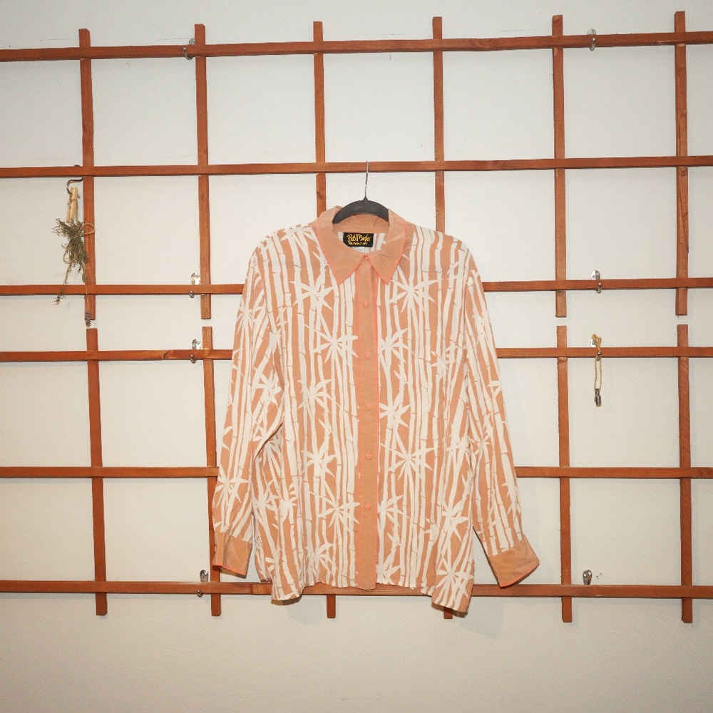 Vintage Bob Macie Wearable Art Long Sleeve Blouse